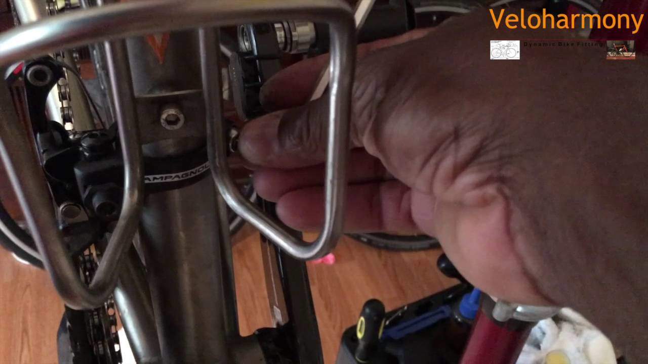 adjust front derailleur