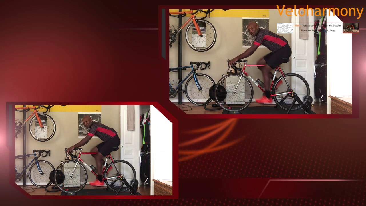 Perfect bike fit promoting comfort and stability