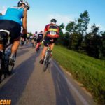 Checking for traffic within the paceline